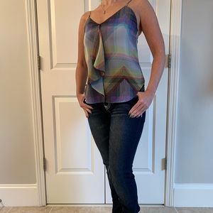 Rachel Roy multi colored top